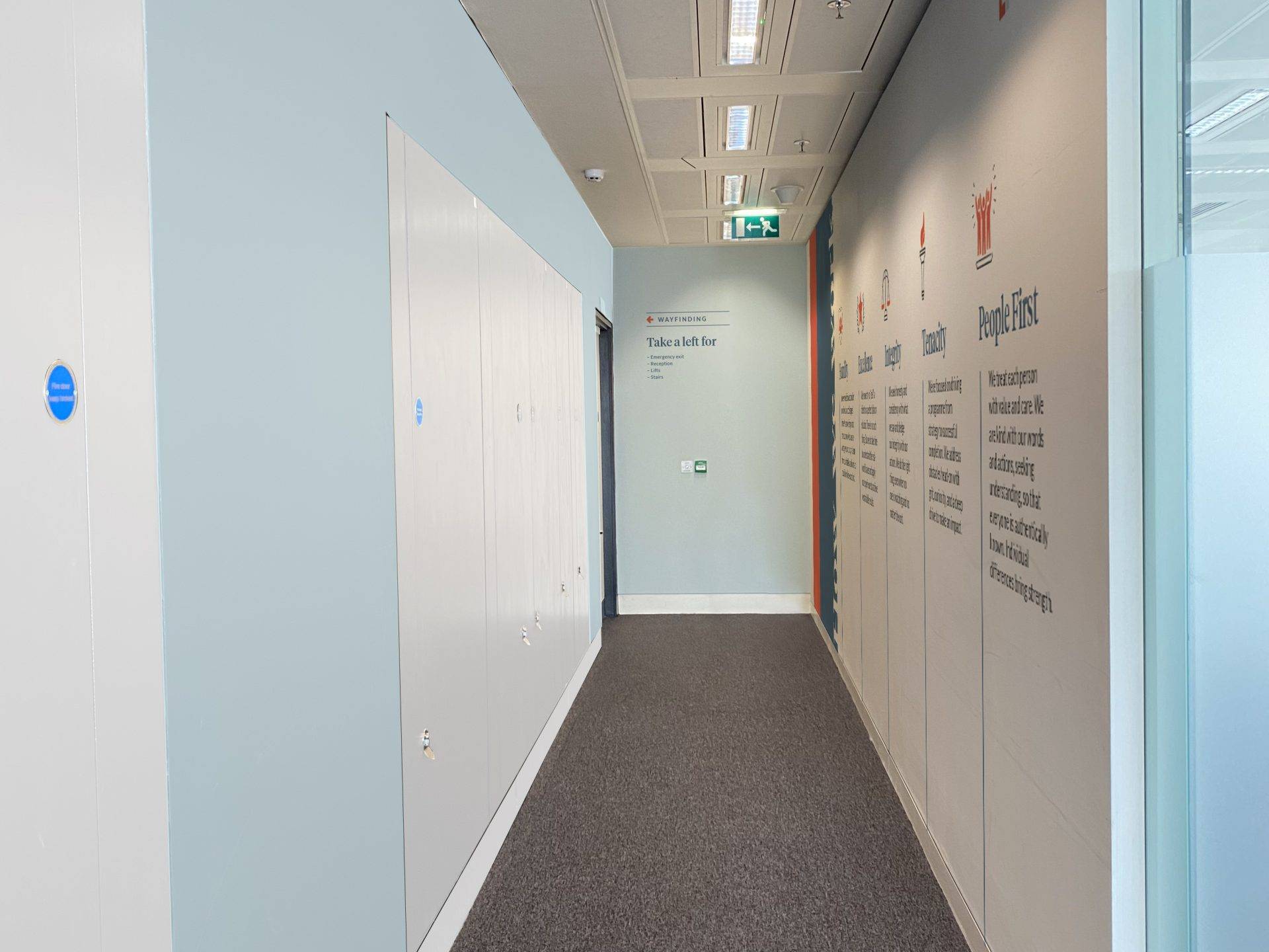 workplace branding project London