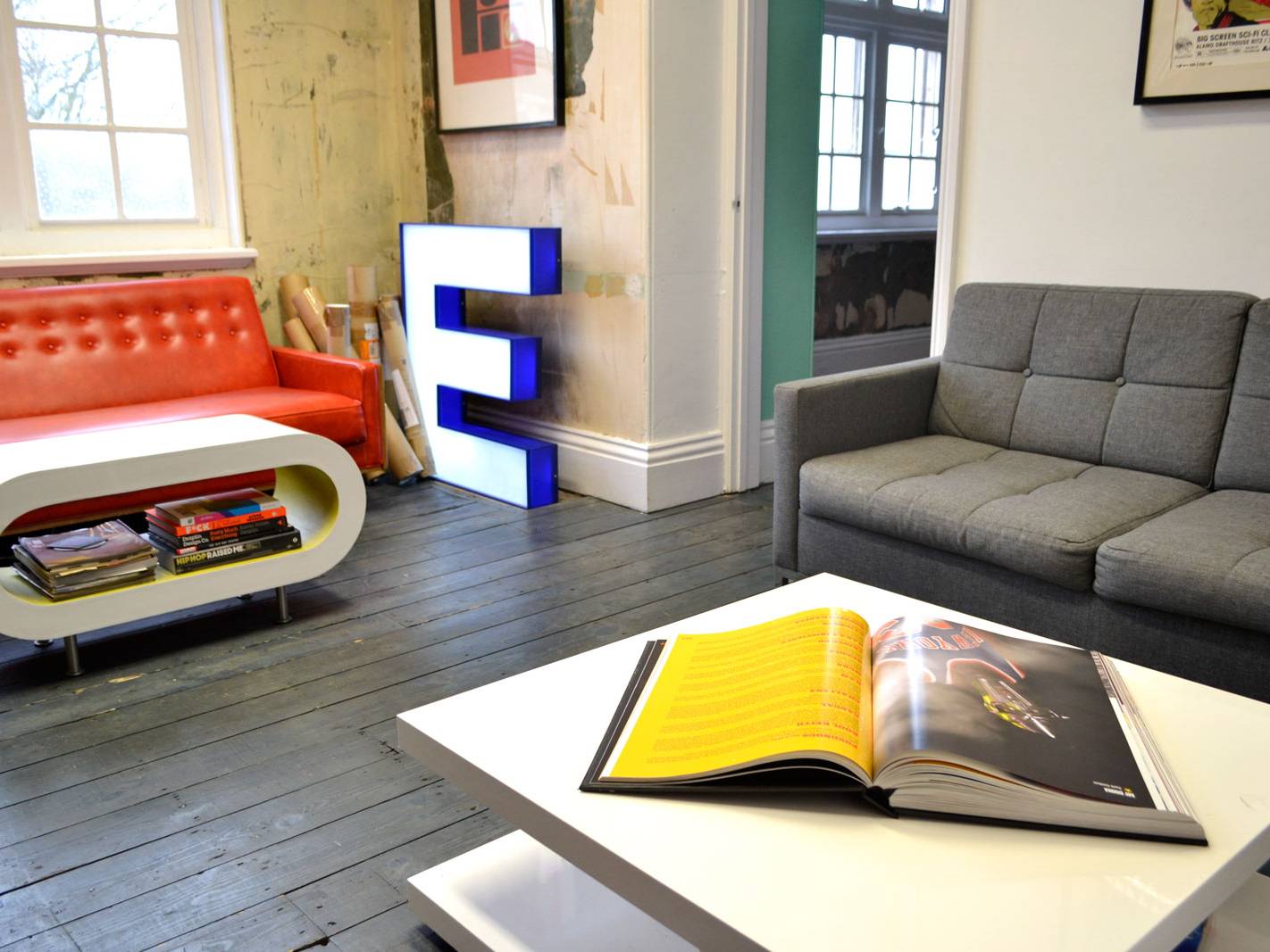 environmental branding office installation