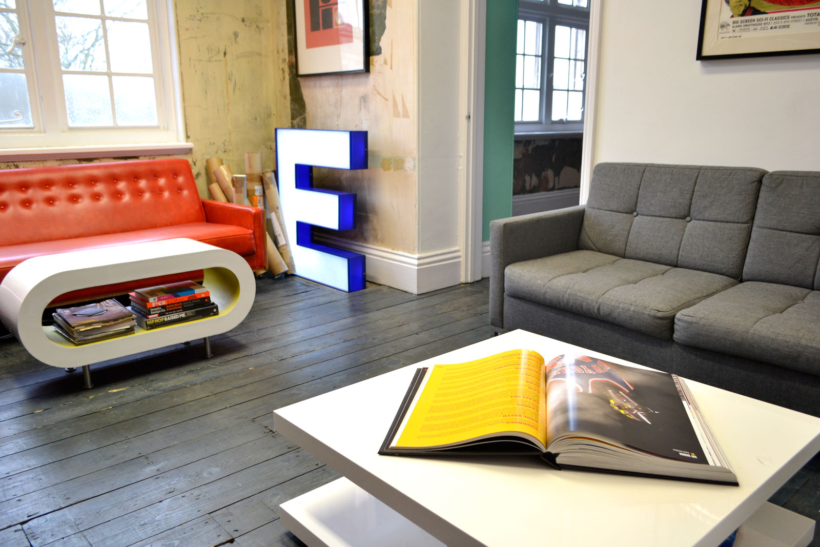 environmental branding office installation