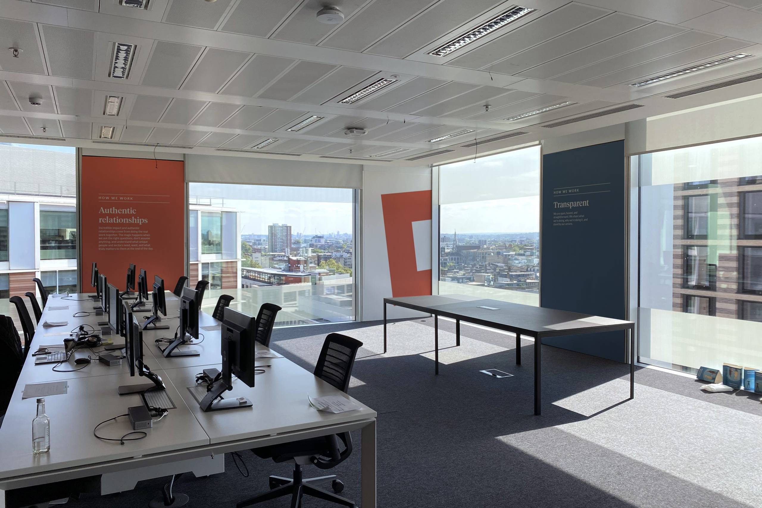 workplace branding project London