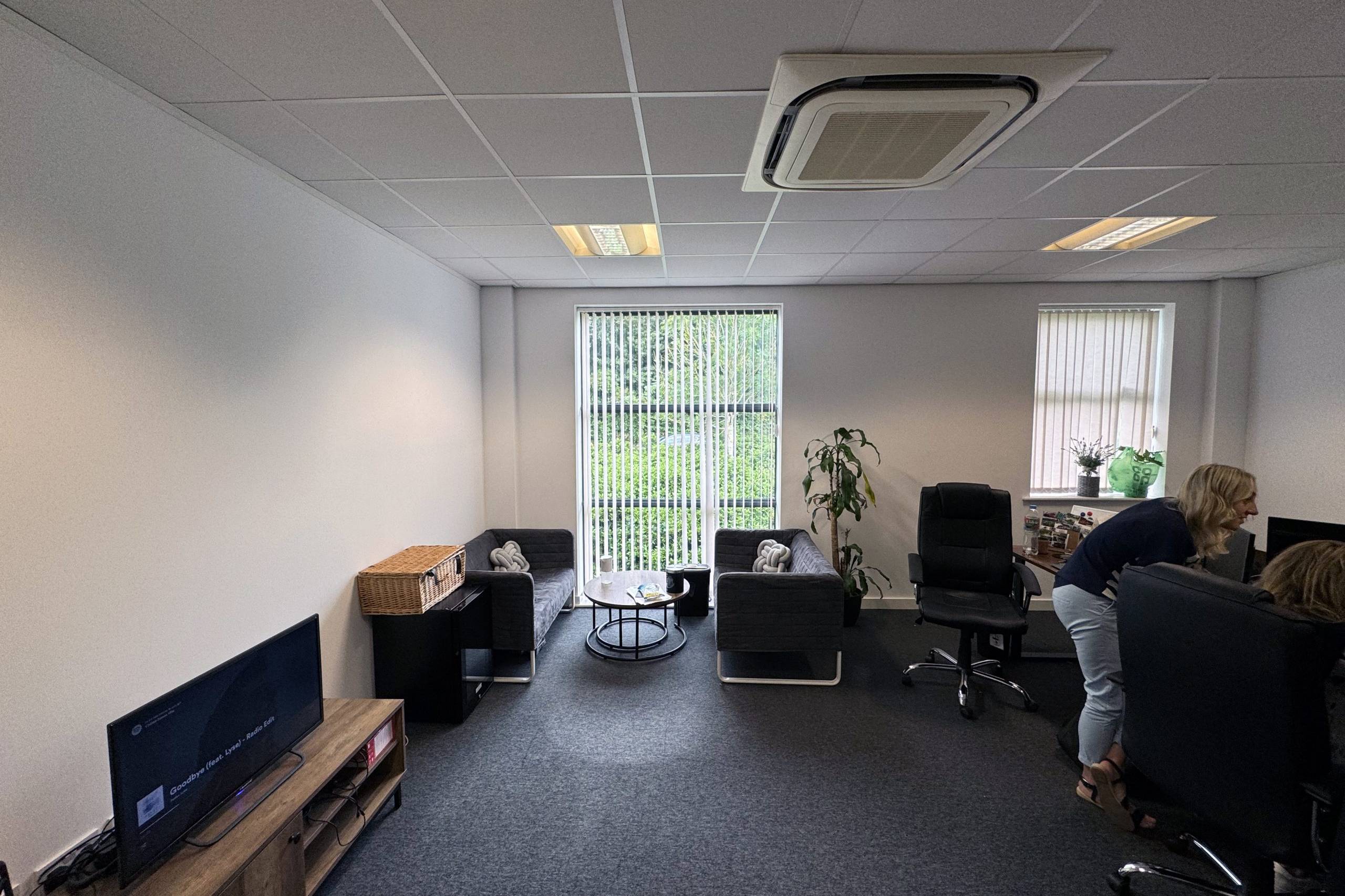 office branding before