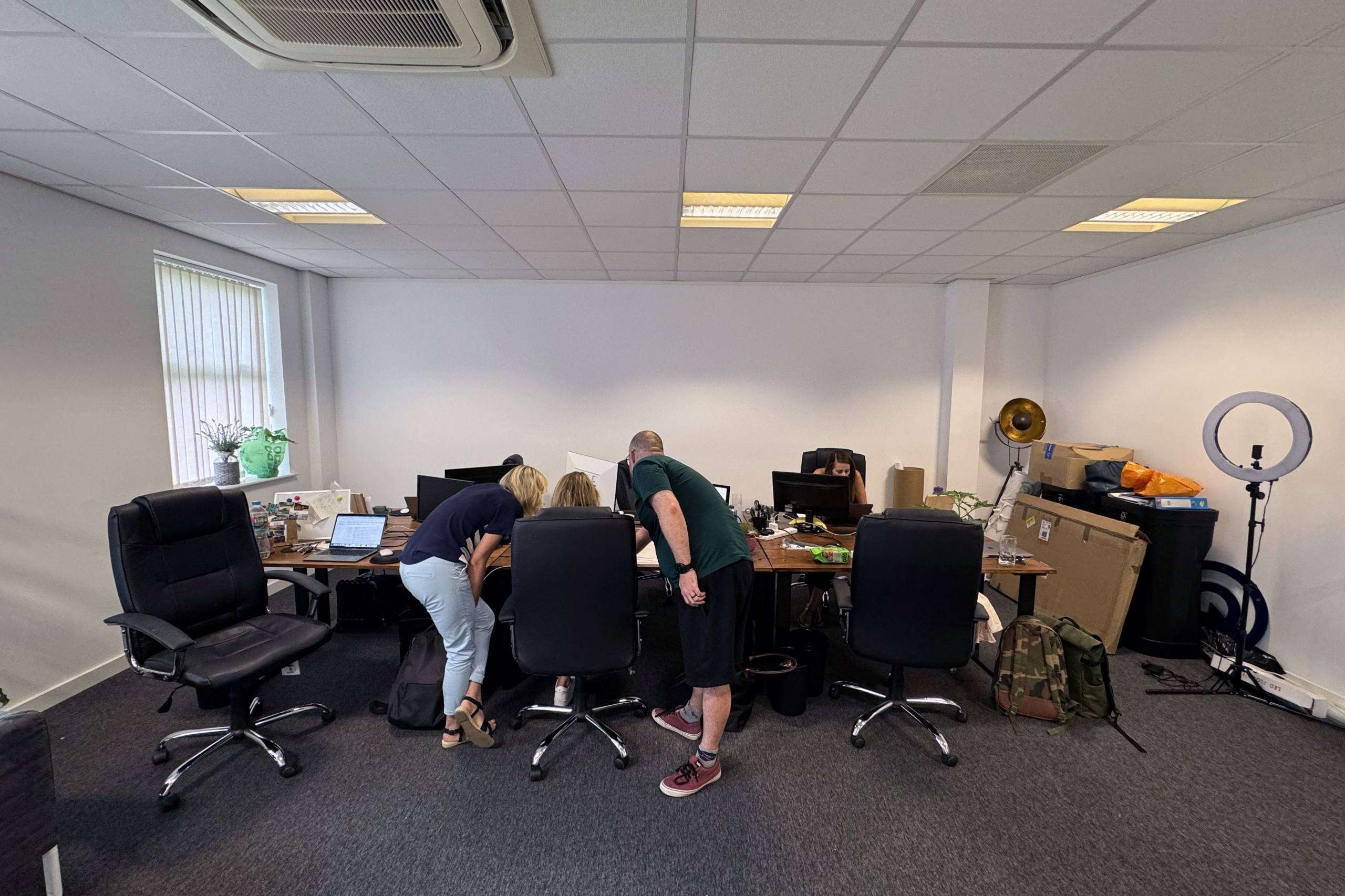 office branding before