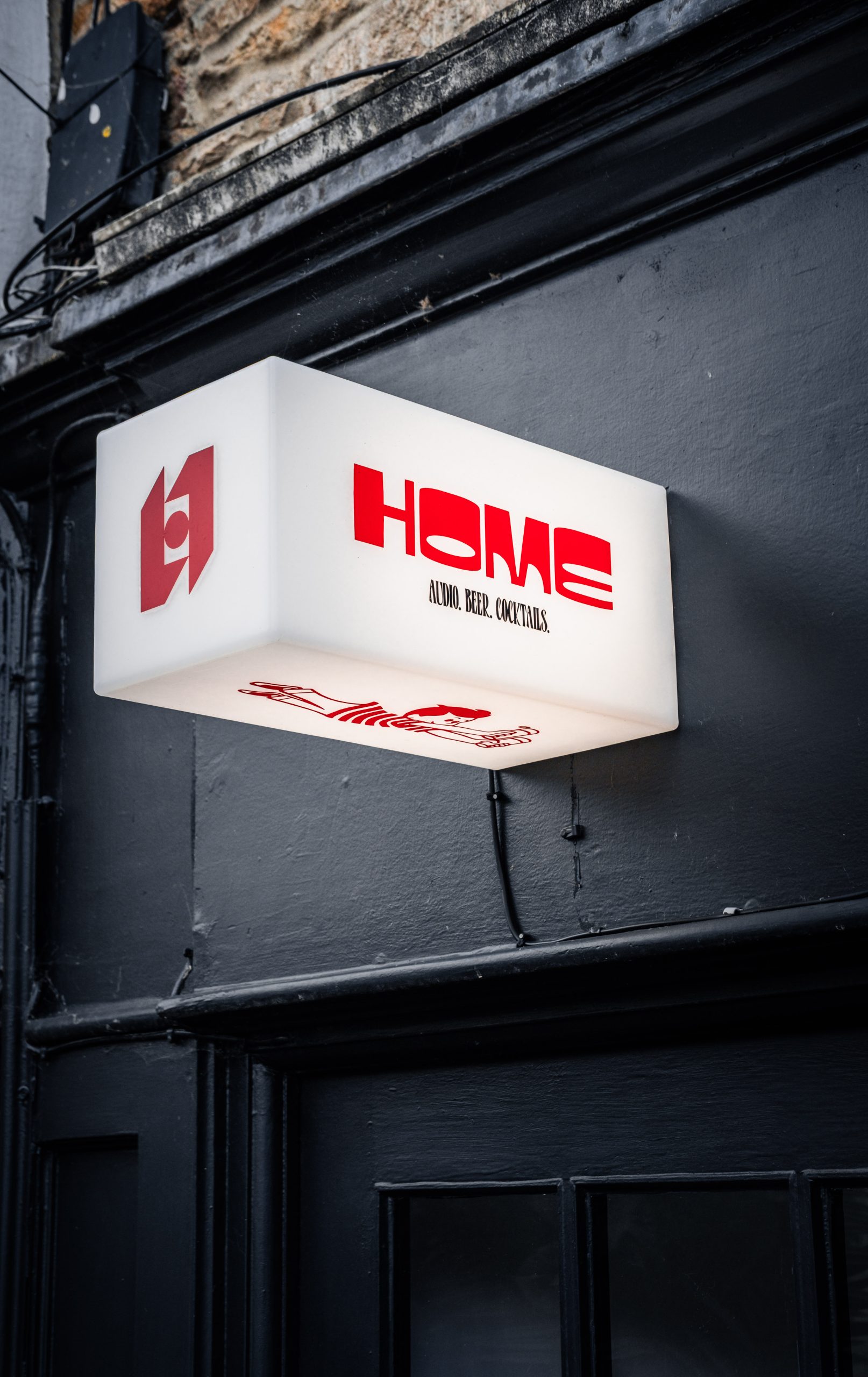 Home Listening Bar interior branding in Peterborough